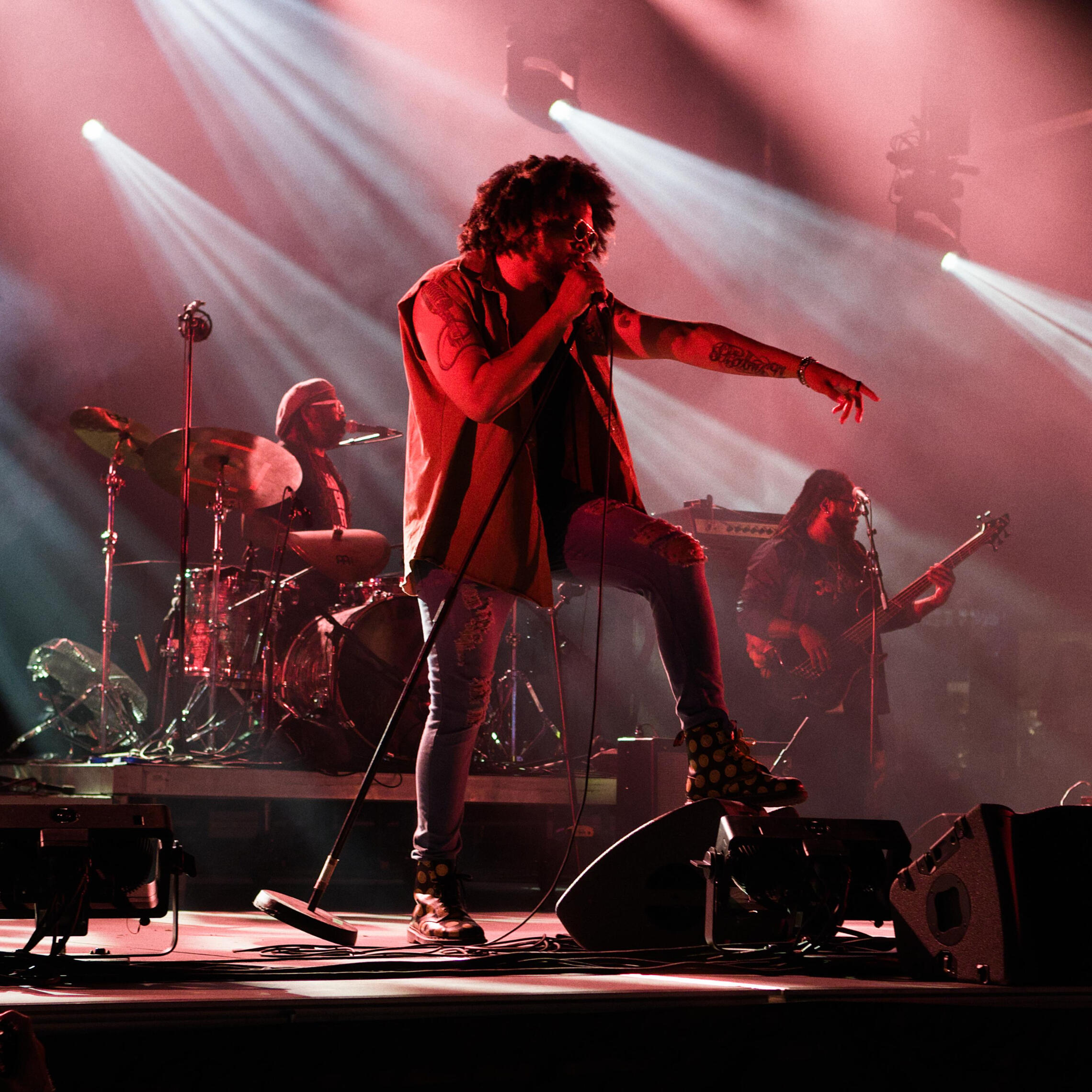 Ghost-Note performing during the Montreal Jazz Fest